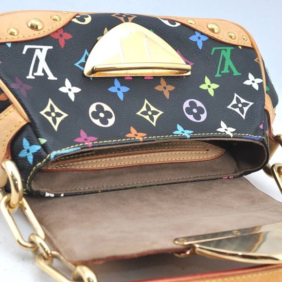 Multicolor Marilyn Shoulder Bag Black - Picture 7 of 11